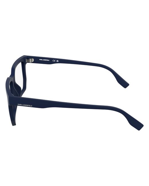 Karl Lagerfeld Black Kl6219 401 Optical Frames Bio-Inject Squared Normal for men