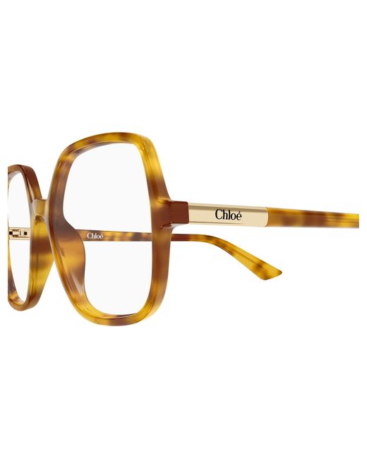 Chloé Black Ch0368O 003 Optical Frames Acetate Transparent Geometric