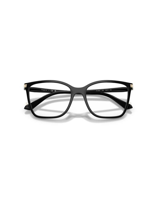 Vogue Eyewear Black Vo5654 W44 Optical Frames Nylon Squared Normal