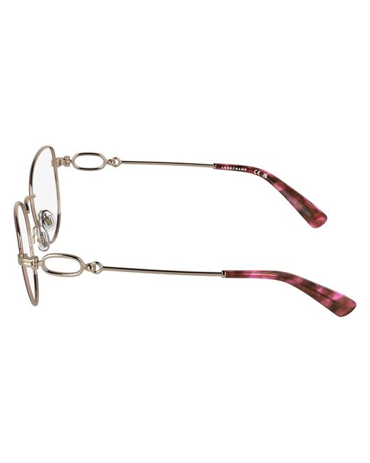 Longchamp Black Lo2180 770 Optical Frames Metal Butterfly Normal