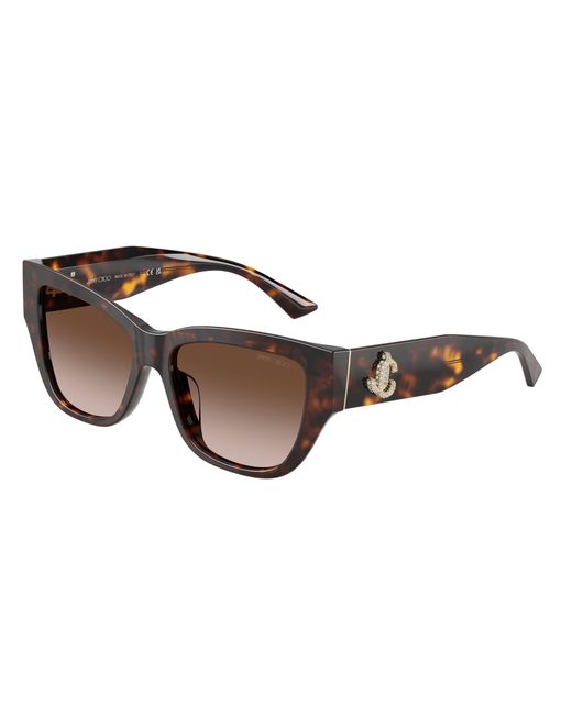 Jimmy Choo Black Jc5039Bu 500213 Sunglasses Acetate Pillow Normal Shaded