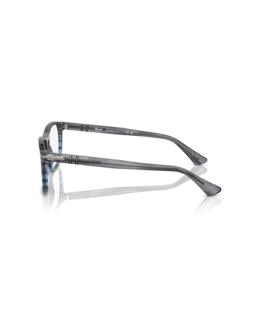 Persol Black Po3344V 1205 Optical Frames Acetate Transparent Pillow Normal