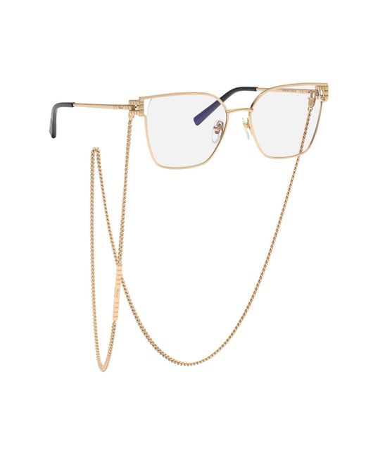 Chopard Metallic Ikchl58 300 Optical Frames Metal Squared