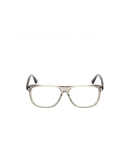 Web Black We5456 093 Optical Frames Acetate Squared Normal for men