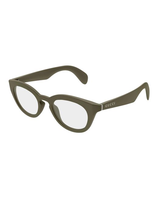 Gucci Black Gg1934O 004 Optical Frames Injected Transparent Squared for men