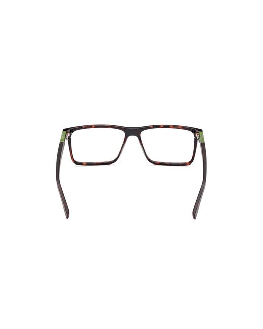 Timberland Black Tb50004 052 Optical Frames Injected Squared Normal for men