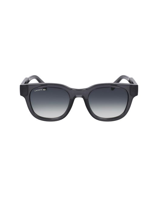 Lacoste Black L6023S 035 Sunglasses Bio-Inject Round Normal Normal