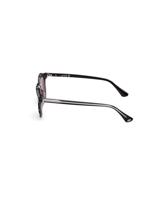 Web Black We0328 05A Sunglasses Acetate Round Normal