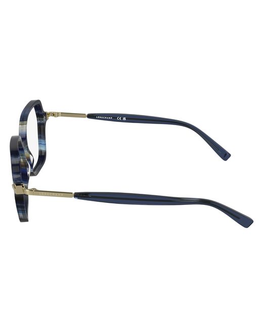 Longchamp Black Lo2782 407 Optical Frames Acetate Squared Normal