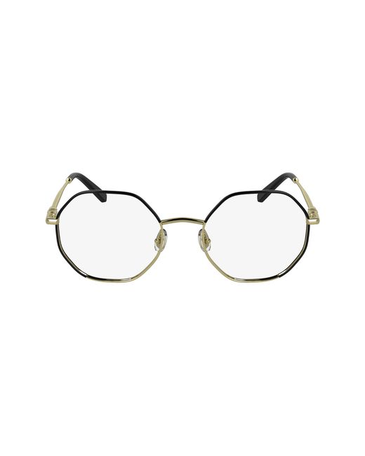 Longchamp Black Lo2166 708 Optical Frames Metal Squared Normal