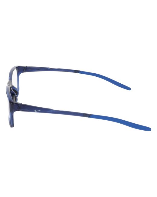 Nike Black 7410 410 Optical Frames Bio-Injected Squared Normal for men