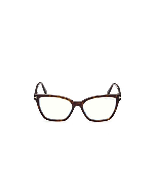 Tom Ford Black Ft5812-B 052 Optical Frames Acetate Butterfly Normal