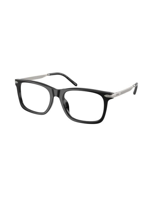 Ralph Lauren Black Rl6253U 5001 Optical Frames Acetate Squared Normal for men