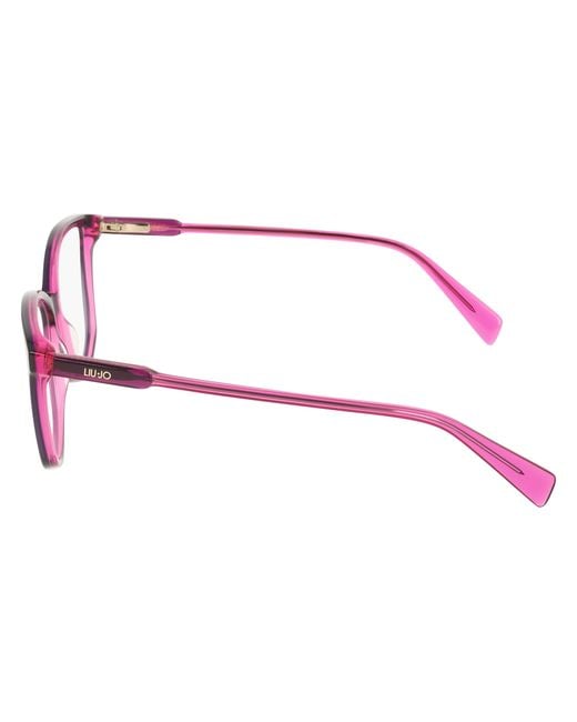 Liu Jo Black Lj2845 526 Optical Frames Acetate Squared Normal