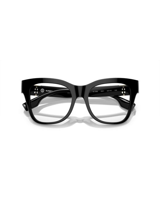 Burberry Black Be2388 3001 Optical Frames Acetate Transparent Squared Normal