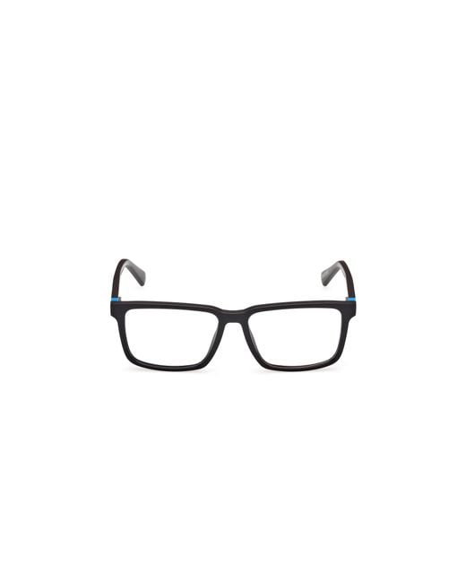 Timberland Black Tb50061 002 Optical Frames Injected Squared Normal