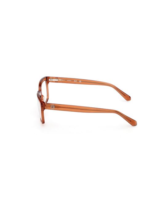 Guess Black Gu50252 042 Optical Frames Acetate Squared Normal for men