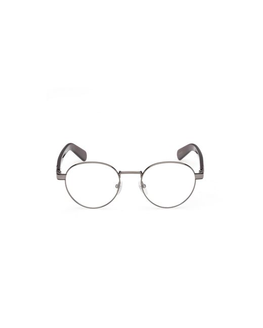 Adidas Black Or5132 008 Optical Frames Metal Round Normal for men
