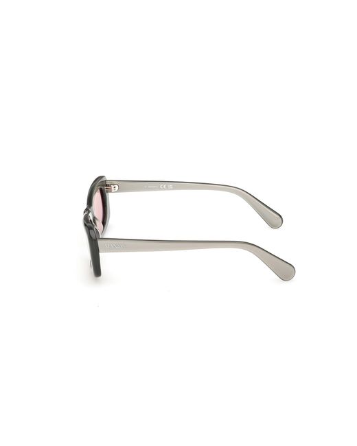 MAX&Co. Black Mo0154 59G Sunglasses Acetate Butterfly Normal