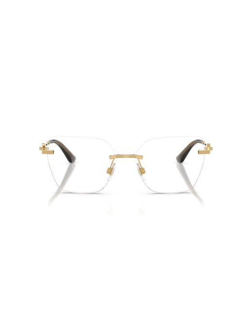 Dolce & Gabbana Black Dg1363 02 Optical Frames Metal Cat Eye Normal