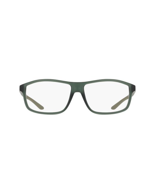 Nike Black 7291 302 Optical Frames Bio-Inject Squared Normal for men