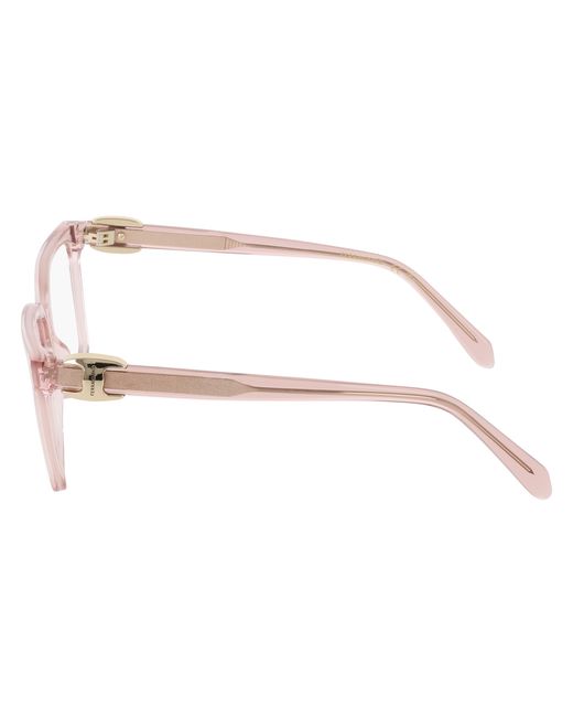 Ferragamo Black Sf3059 667 Optical Frames Acetate Squared Normal