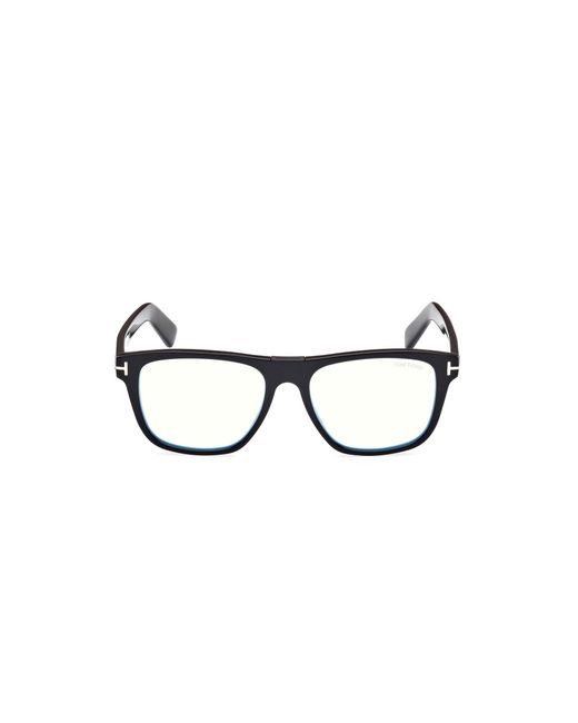 Tom Ford Black Ft5942-B 001 Optical Frames Acetate Squared Normal for men