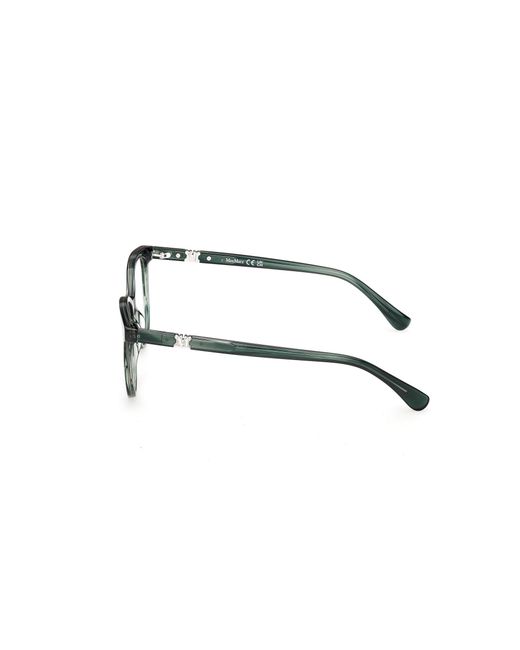 Max Mara Black Mm5238 098 Optical Frames Acetate Round Normal