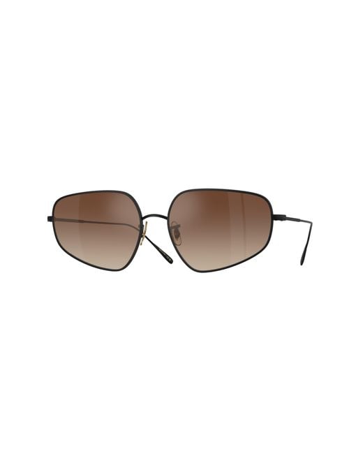 Oliver Peoples Black Ov1356S Eylla 5062Q1 Sunglasses Metal Geometric Normal