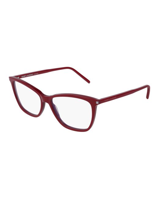 Saint Laurent Black Sl 259 003 Optical Frames Acetate Squared