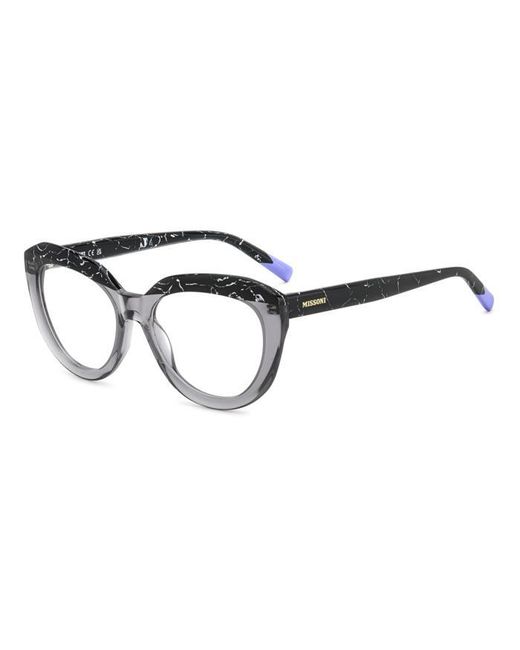 Missoni Black Mis 0175 Uhx Optical Frames Acetate Cat Eye