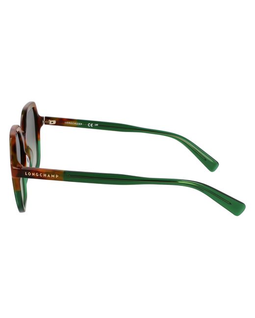 Longchamp Black Lo760S 263 Sunglasses Acetate Squared Normal