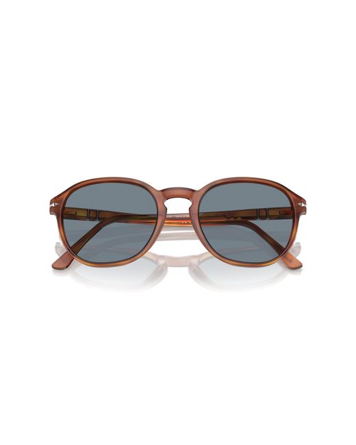 Persol Black Po3343S 96/56 Sunglasses Acetate Pillow Normal Anti-Glare