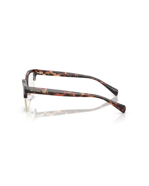 Michael Kors Black Mk4178 Gustavia 3006 Optical Frames Injected Squared Normal