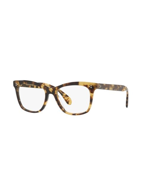 Oliver Peoples Black Ov5375U Penney 1550 Optical Frames Acetate Transparent Pillow Normal