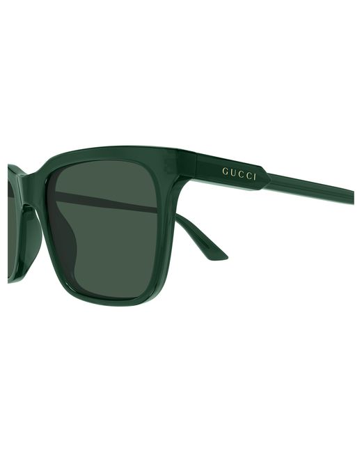 Gucci Green Gg2114S 004 Sunglasses Acetate Squared for men