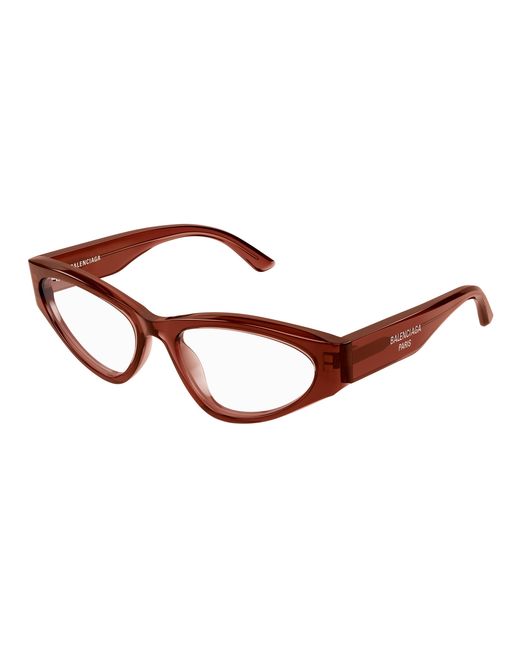 Balenciaga Black Bb0391O 004 Optical Frames Acetate Transparent Cat Eye