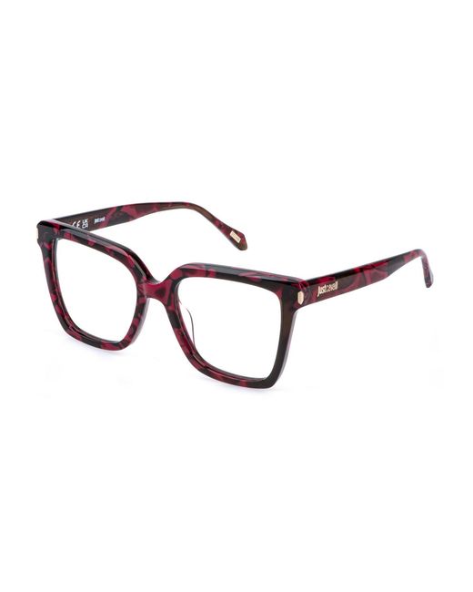 Just Cavalli Black Vjc139 0Ahl Optical Frames Acetate Squared