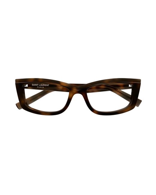 Saint Laurent Black Sl 658 Opt 002 Optical Frames Acetate Transparent Cat Eye