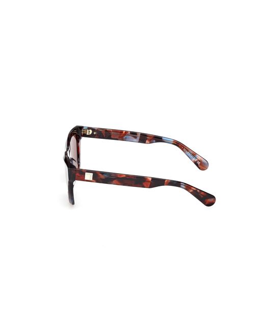 MAX&Co. Black Mo0145 54E Sunglasses Acetate Squared Normal