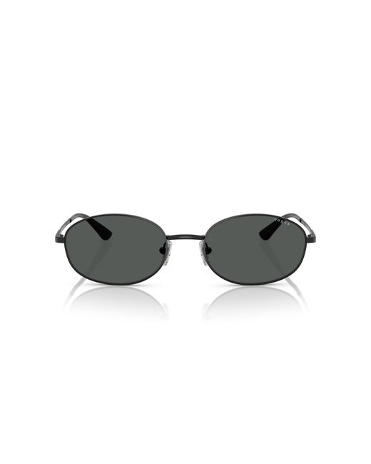 Vogue Eyewear Black Vo4323S 352/87 Sunglasses Metal Round Normal