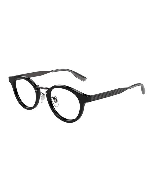 Gucci Black Gg1743Oj 003 Optical Frames Acetate Transparent Round