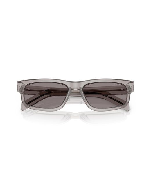 Prada Black Pr B11S 10J03D Sunglasses Acetate Squared Normal for men
