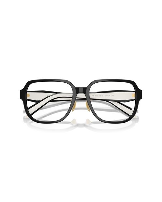 Prada Black Pr B07Vd 16K1O1 Optical Frames Acetate Pillow Normal