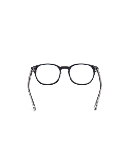 Web Black We5441 005 Optical Frames Acetate Round Normal for men