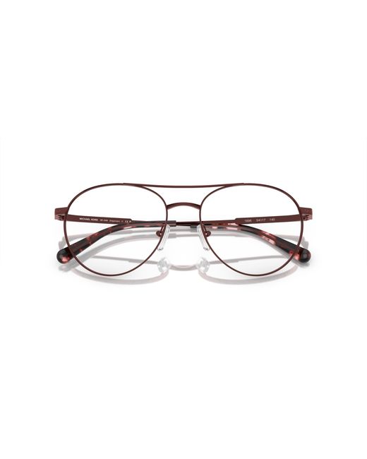 Michael Kors Black Mk3069 Edgartown 1896 Optical Frames Metal Transparent Round Normal