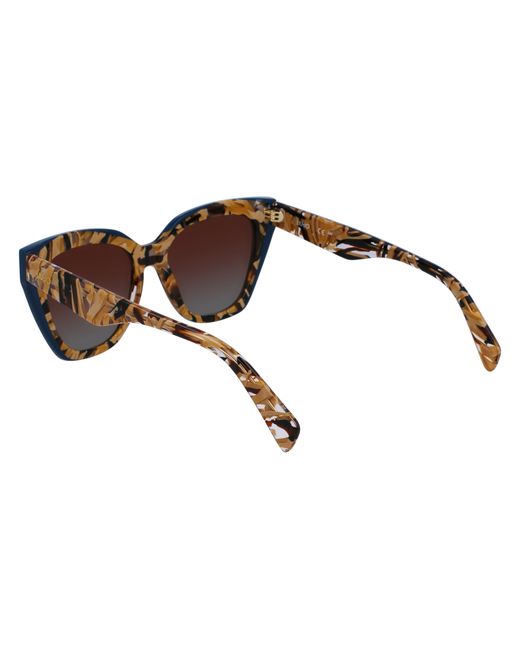 Liu Jo Black Lj784S 205 Sunglasses Acetate Butterfly Normal Shaded