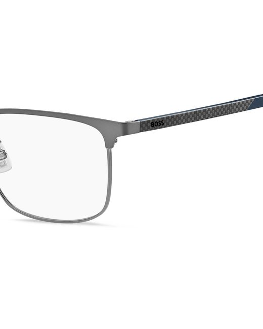 Boss Black Boss 1802/F V6D Optical Frames Metal Squared Normal for men