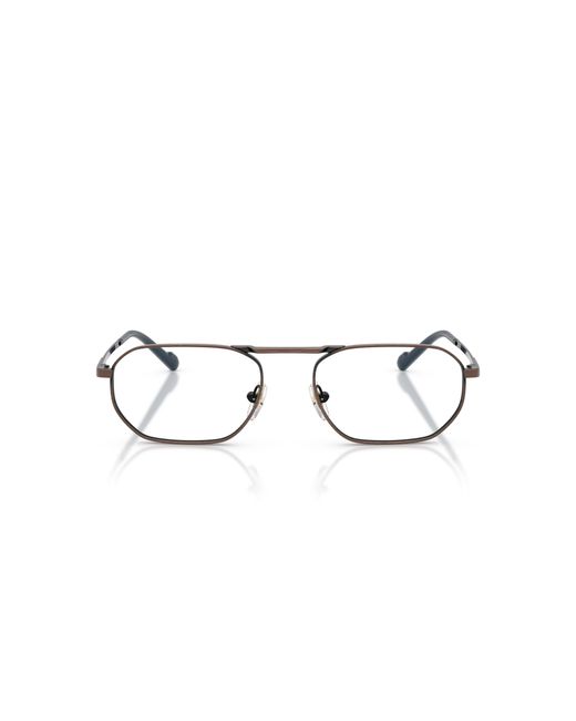 Vogue Eyewear Black Vo4347 5135 Optical Frames Metal Geometric Normal for men