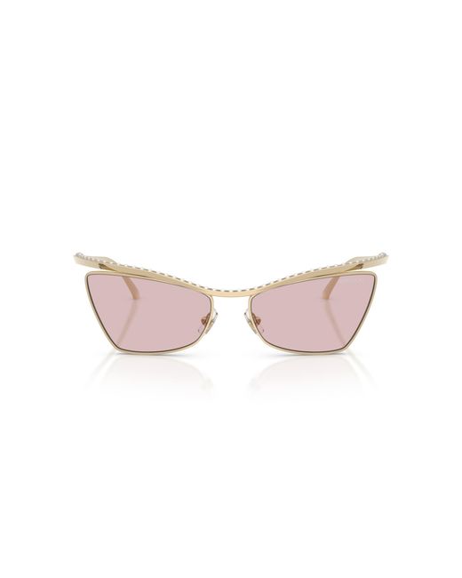 Jimmy Choo Black Jc4014H 3006/5 Sunglasses Metal Cat Eye Normal